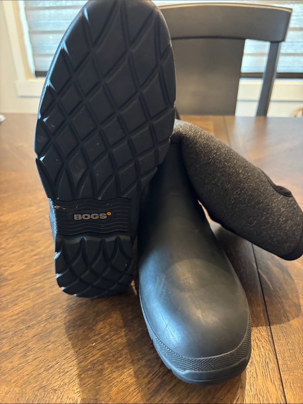 Bogs Women's Black Winter Rain Boots